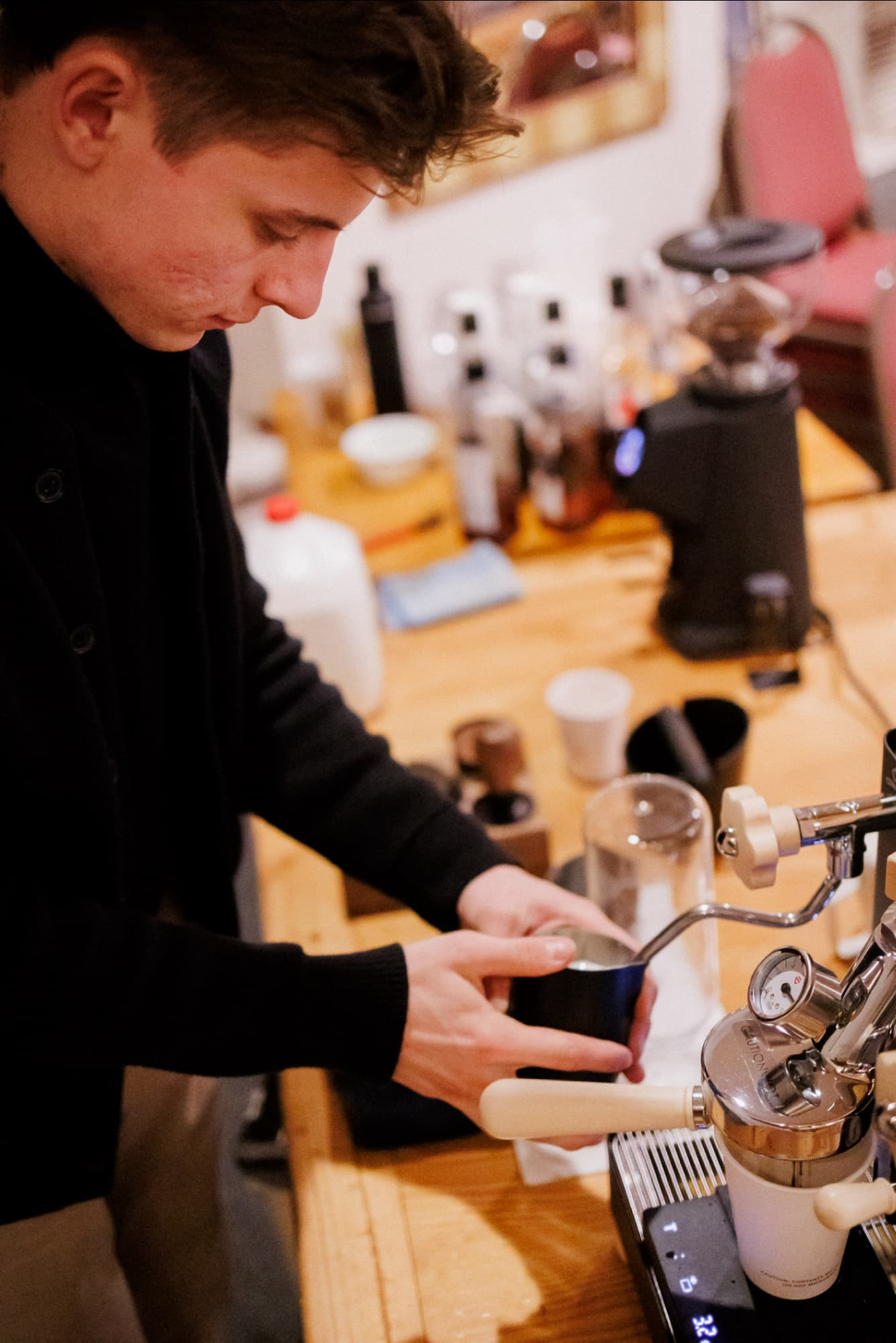 Dan Nedeoglo, founder of Bloom Coffee